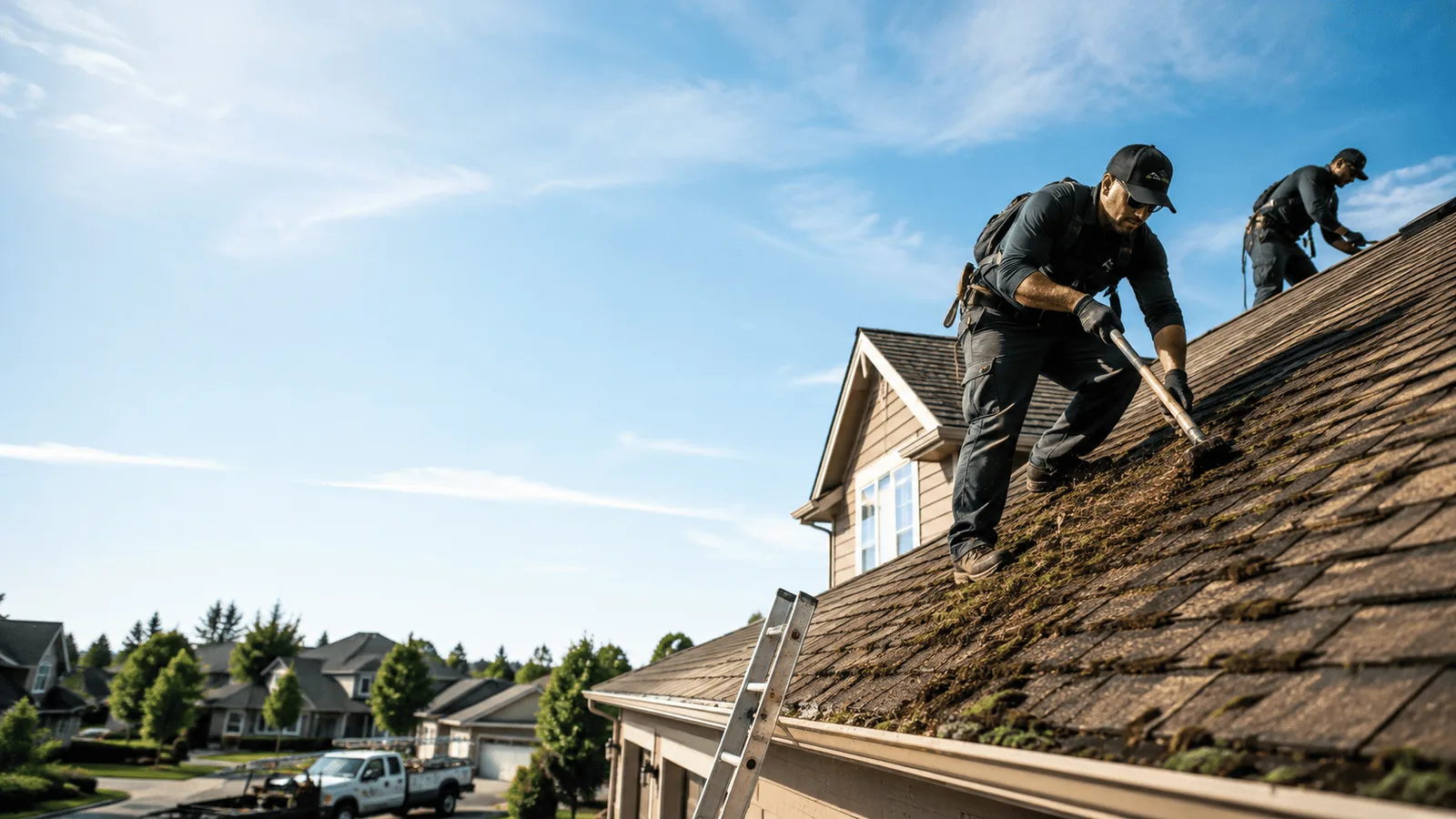 Roof Moss Removal in Harris, NC near me